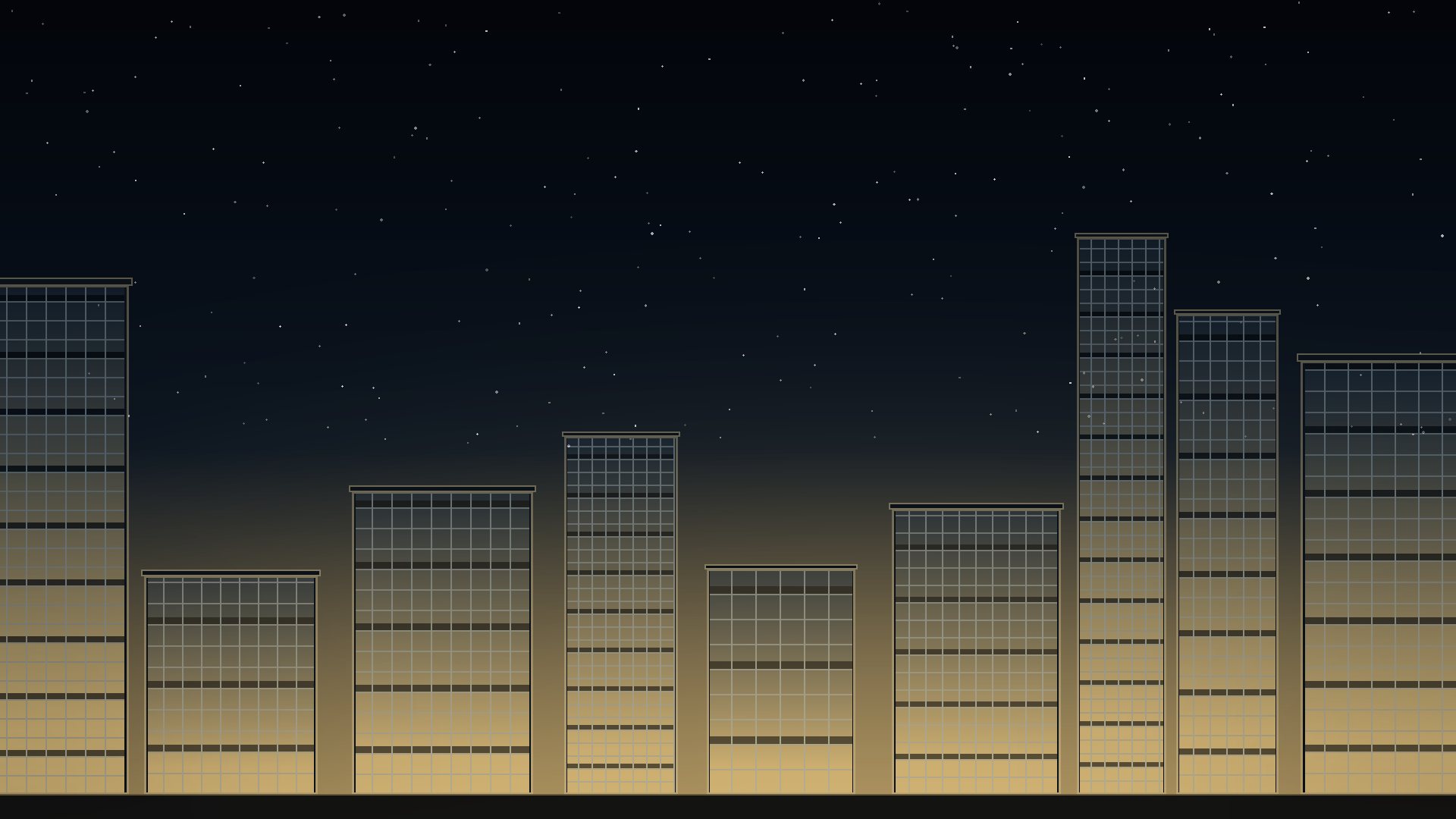 Texas skyline at dusk