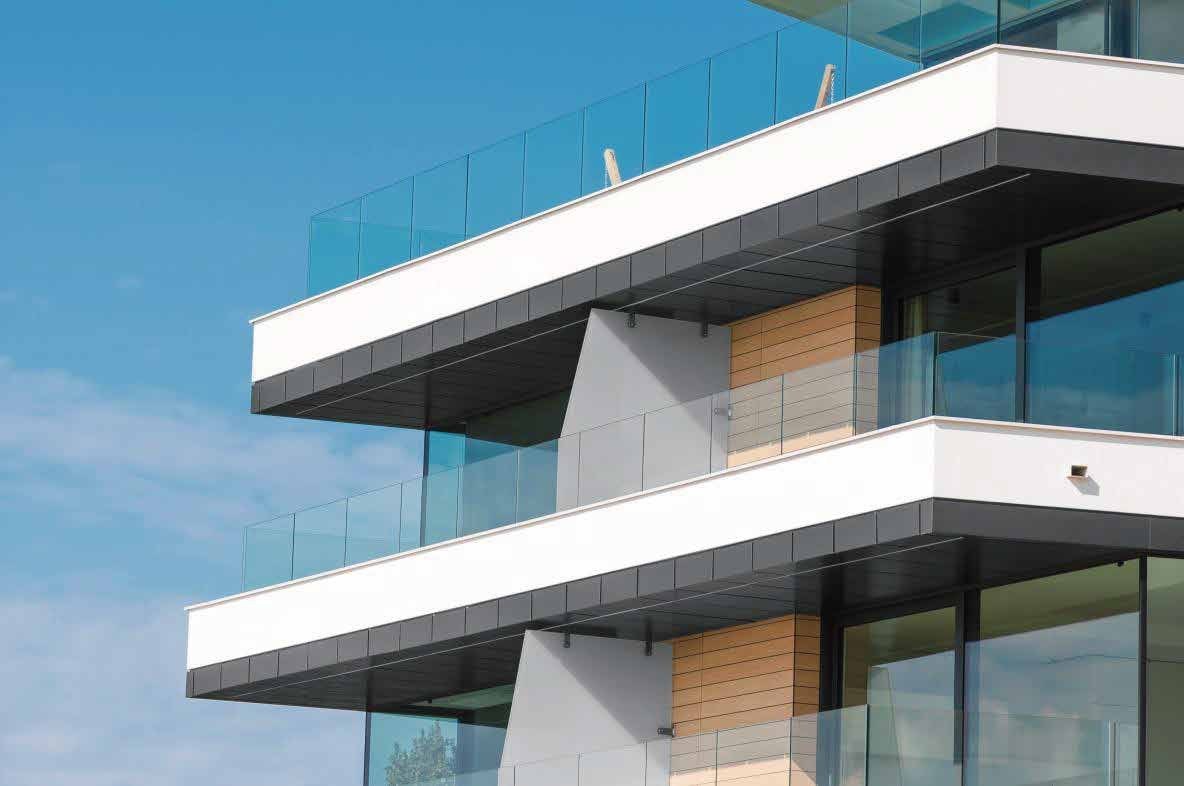 Glass railings & stair balustrades — residential interior glazing